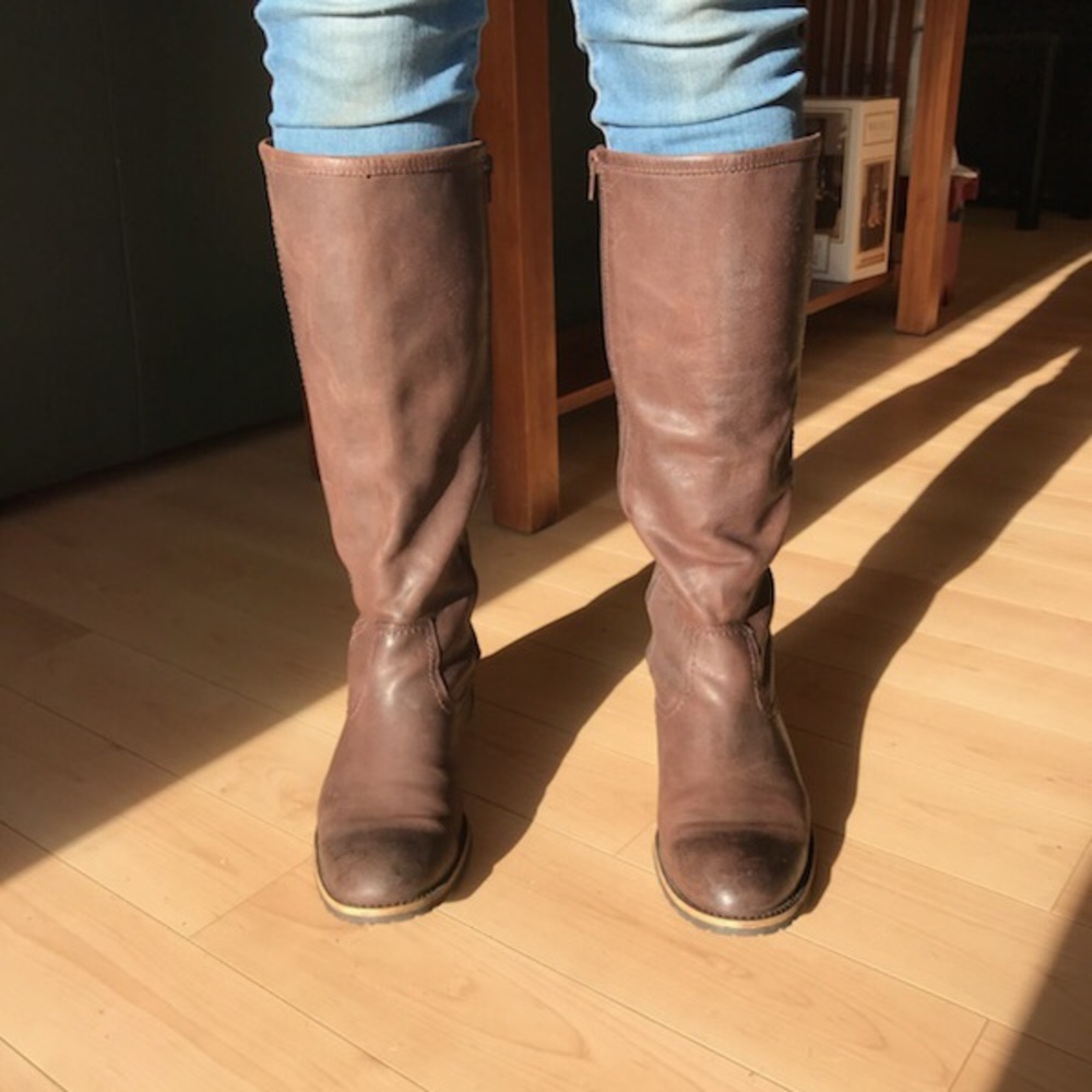 Leather Coldwater Creek Knee High Boots 8M